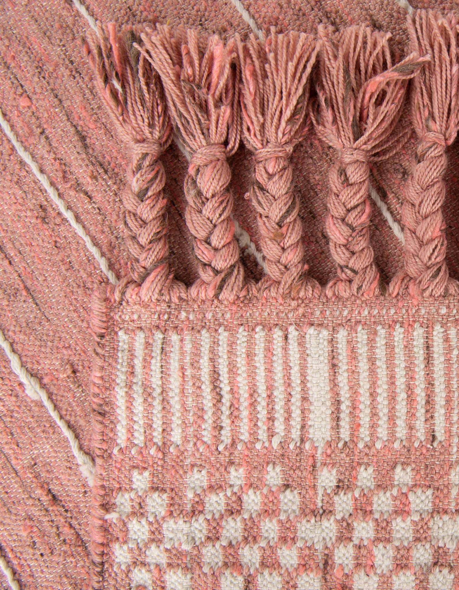 Detail image of 65cm x 200cm  Hand Woven Eco Bohemian Indoor / Outdoor Alfombra de pasillo Alfombra