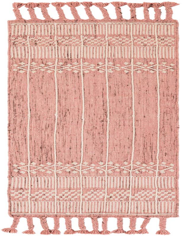 Detail image of 2' 2 x 6' 7 Easy-Clean Eco Bohemian Indoor / Outdoor Runner Rug