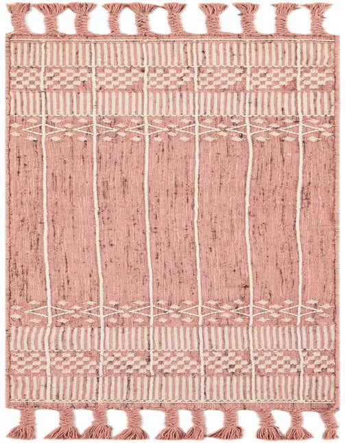 2' 2 x 8' 2 Easy-Clean Eco Bohemian Indoor / Outdoor Runner Rug