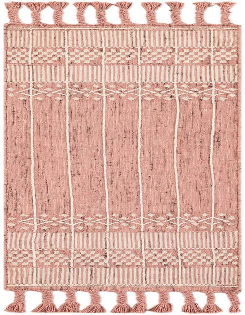 Detail image of 2' 2 x 8' 2 Easy-Clean Eco Bohemian Indoor / Outdoor Runner Rug