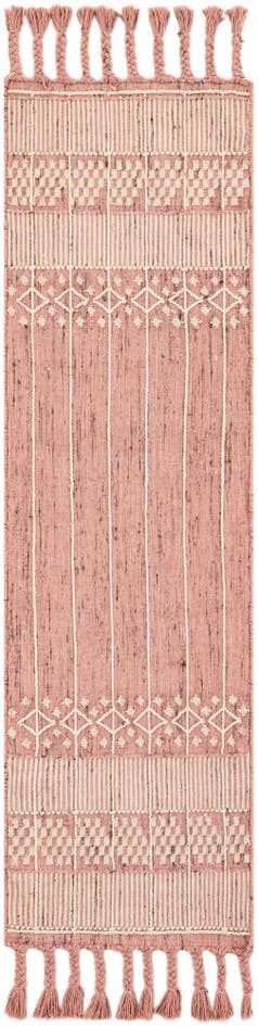 Detail image of 2' 2 x 8' 2 Easy-Clean Eco Bohemian Indoor / Outdoor Runner Rug
