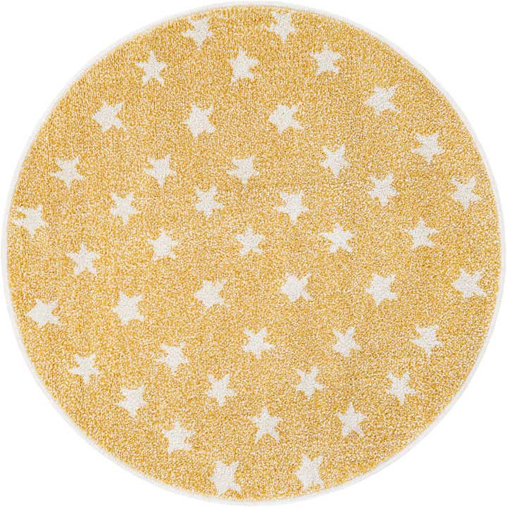 3' 3 x 3' 3 Whimsy Kids Round Rug