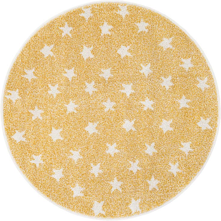 Detail image of 3' 3 x 3' 3 Whimsy Kids Round Rug