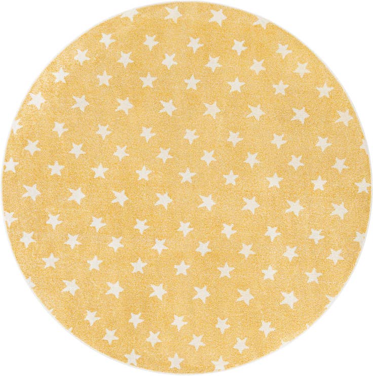 Detail image of 7' 10 x 7' 10 Whimsy Kids Round Rug