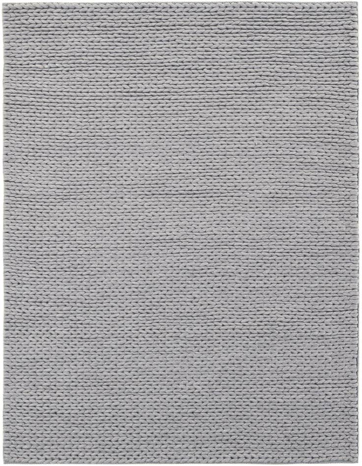 Detail image of 4' 1 x 6' 1 Hand Woven Lana New Zealand Wool Rug