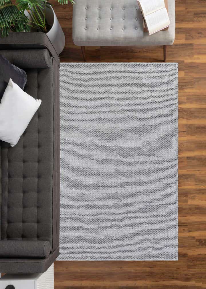 6' 1 x 9' Hand Woven Lana New Zealand Wool Rug