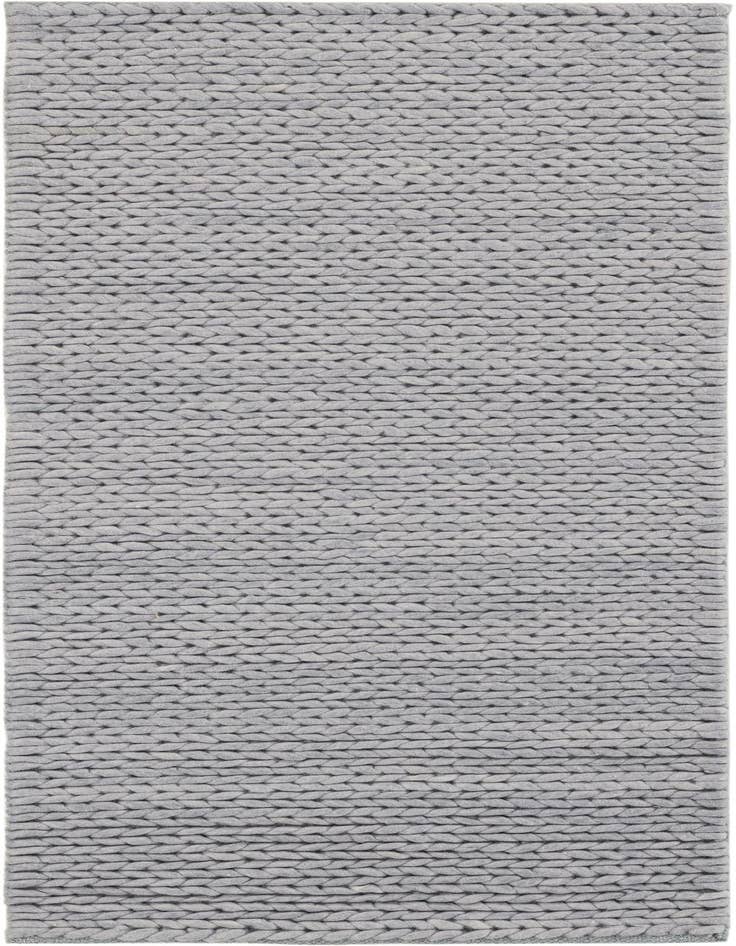 Detail image of 2' x 5' 1 Hand Woven Lana New Zealand Wool Runner Rug