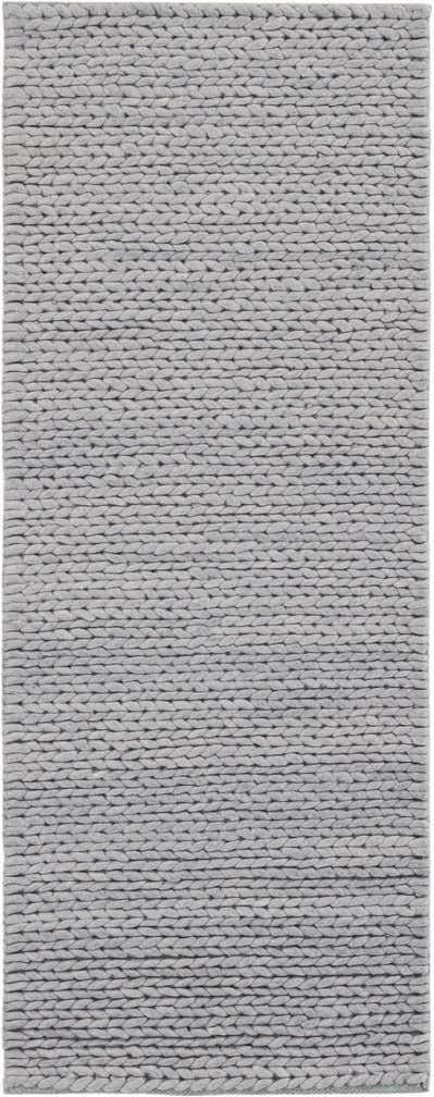 2' x 5' 1 Hand Woven Lana New Zealand Wool Runner Rug