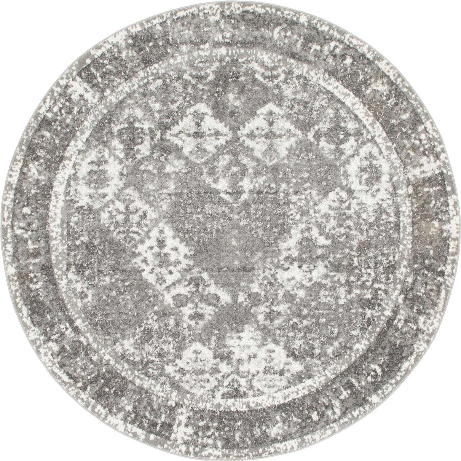 8' x 8' Spofford · Border rug