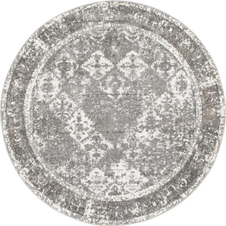 8' x 8' Spofford · Border rug
