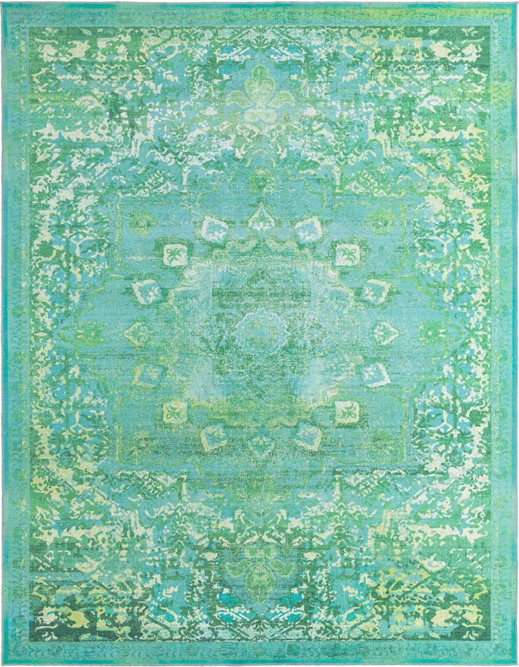 Detail image of 10' 6 x 13' Washable Francesca Rug