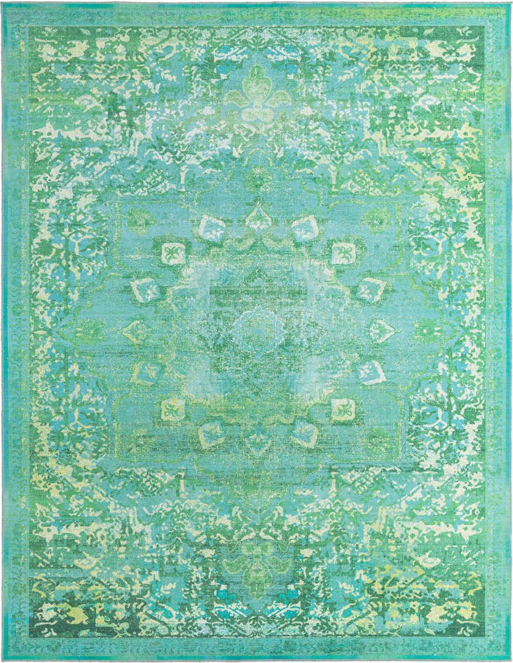 Detail image of 10' 6 x 13' Washable Francesca Rug