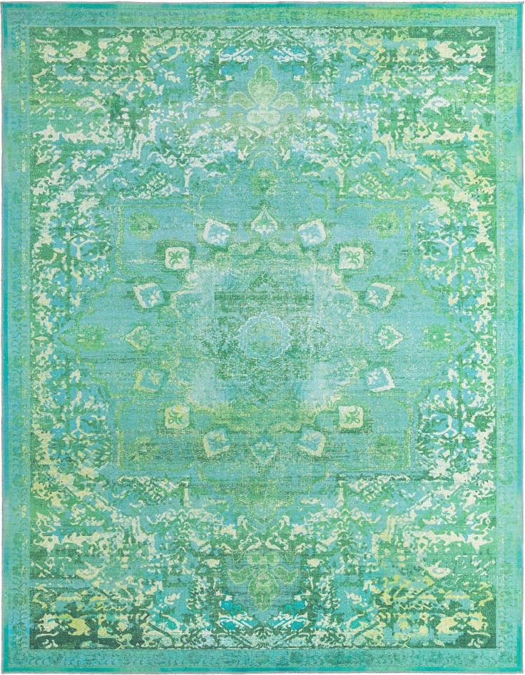 Detail image of 9' 2 x 12' Washable Renaissance Rug