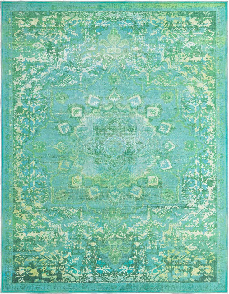 Detail image of 7' 10 x 10' Washable Renaissance Rug