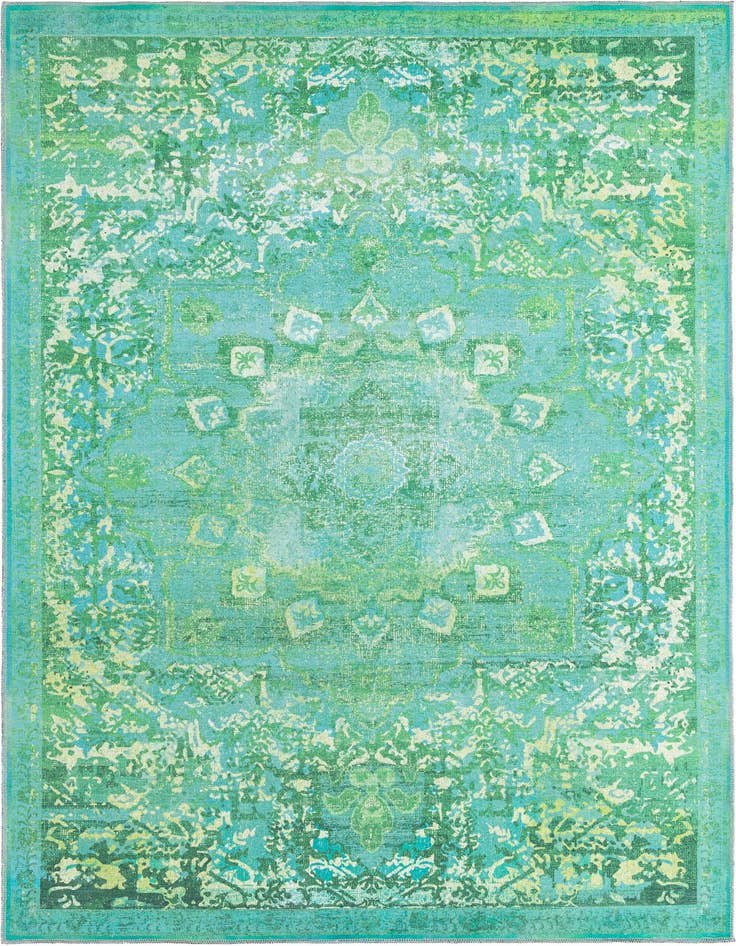Detail image of 7' 10 x 11' Washable Renaissance Rug