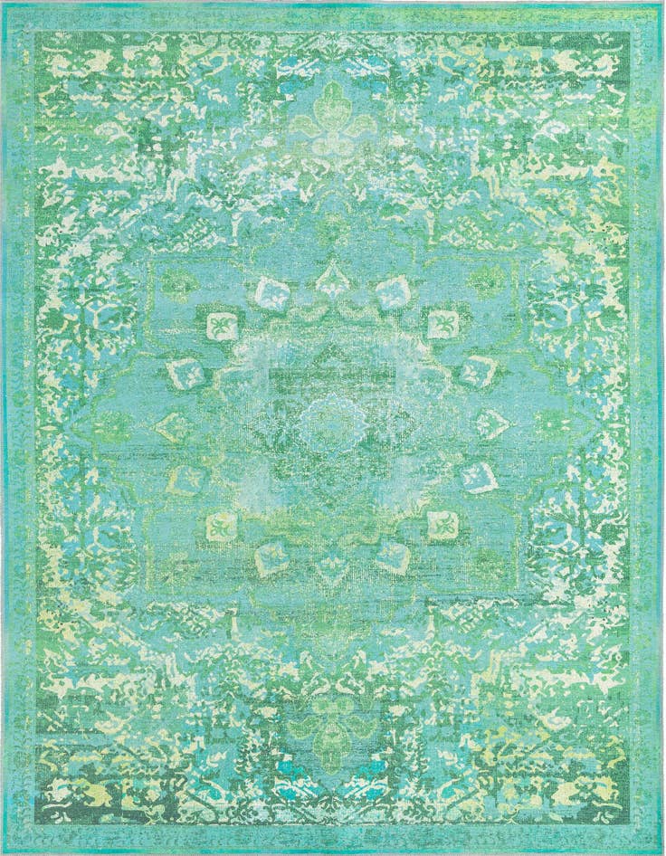 Detail image of 7' 3 x 10' Washable Renaissance Rug