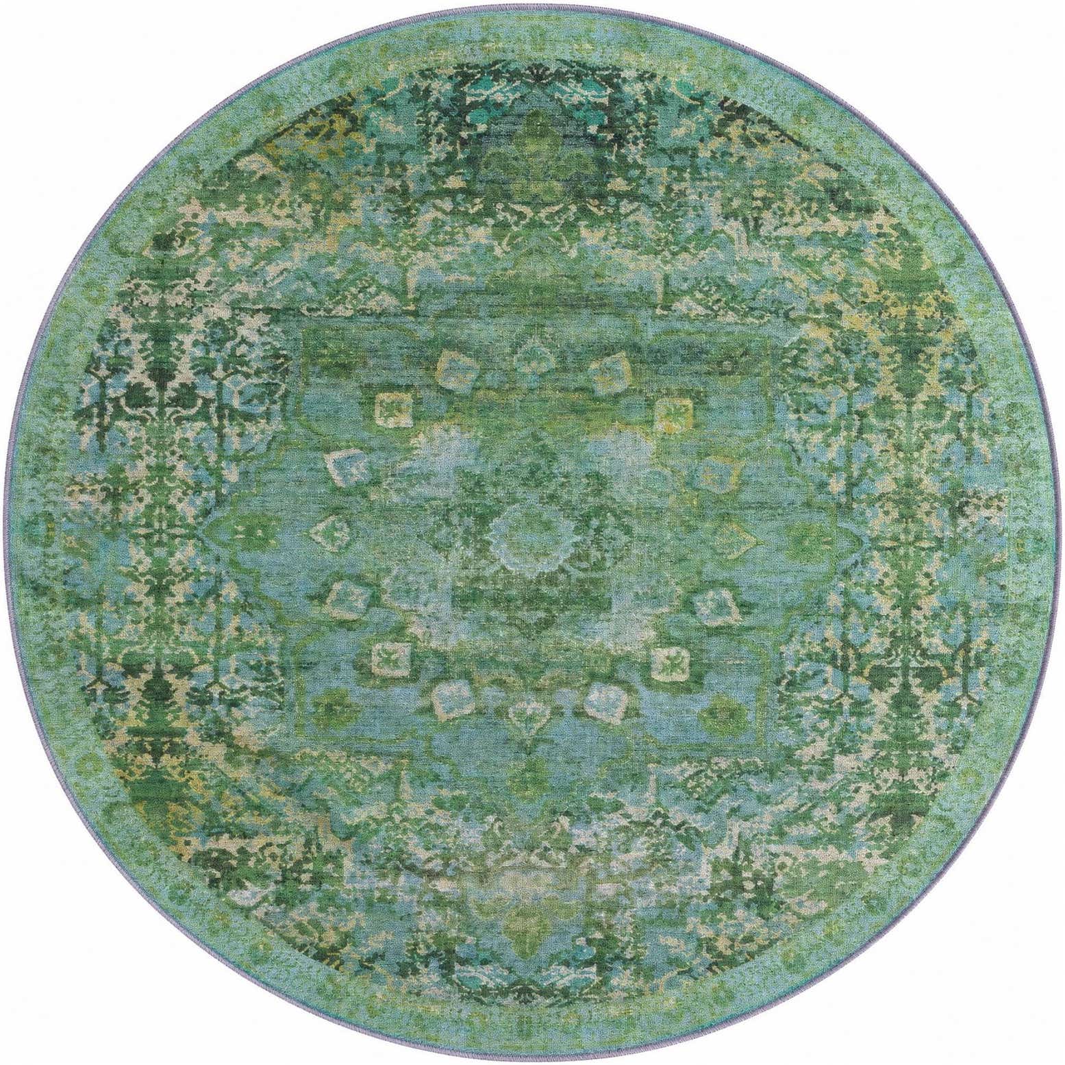 155cm x 155cm Renaissance Tapis Rond