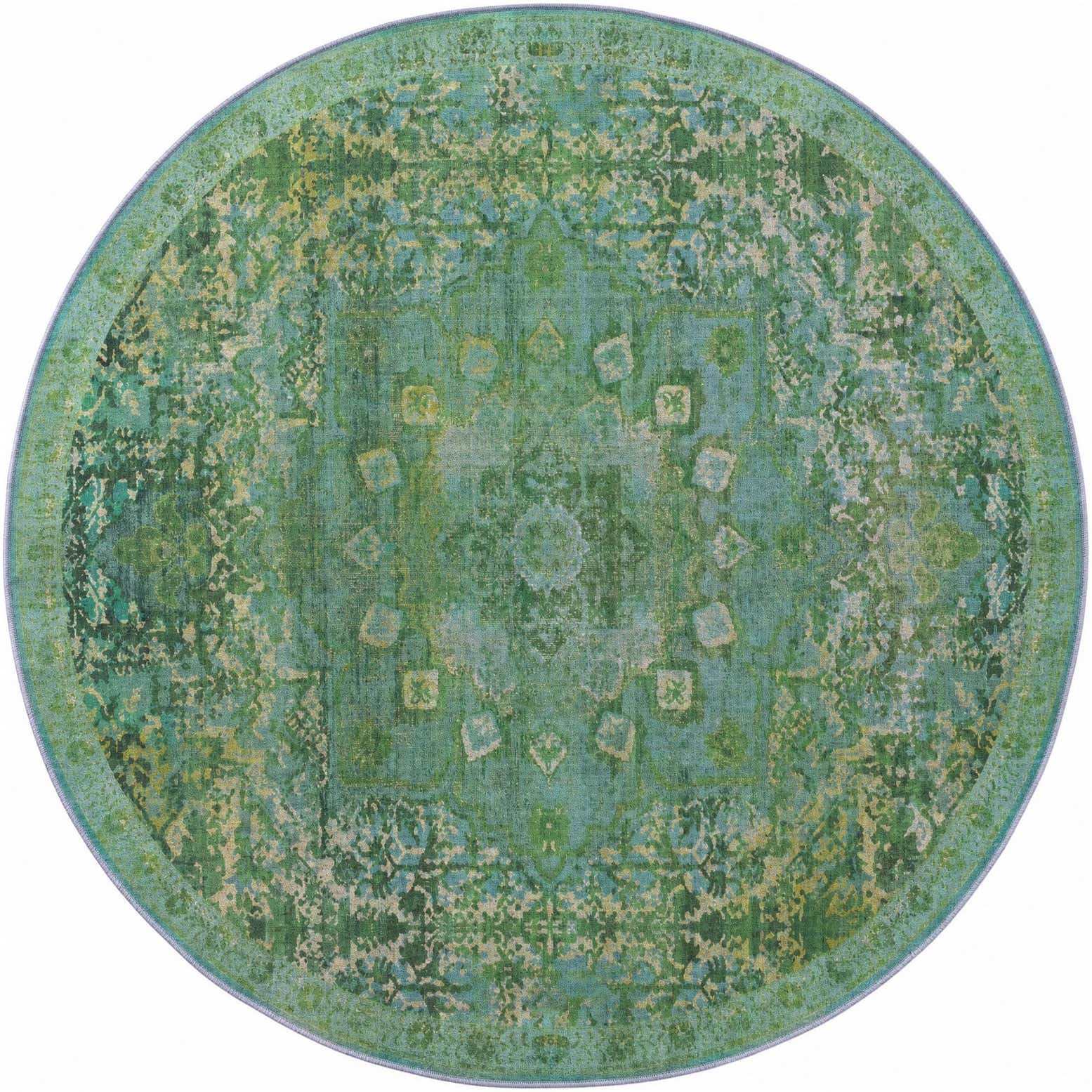 185cm x 185cm Renaissance Round Rug