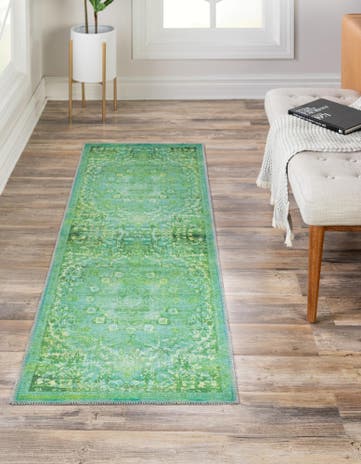 2' x 8' Washable Renaissance Runner Rug