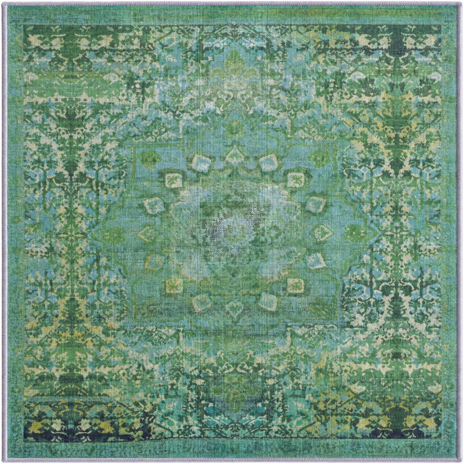 3' 3 x 3' 3 Renaissance Square Rug
