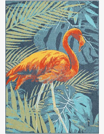 Stebbins · Border Outdoor Rug, multi