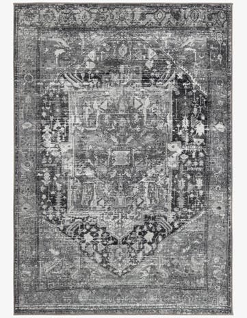 Steel Gray Medina Rug