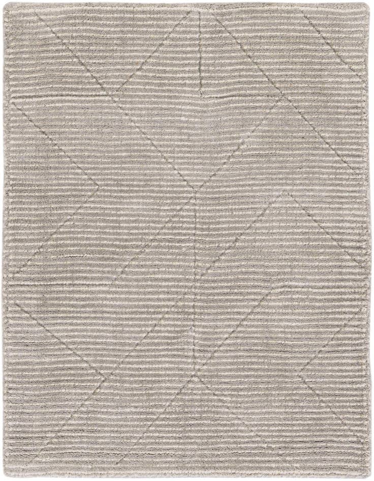Detail image of 2' x 3' 1 WoolCraft Geometric Rug