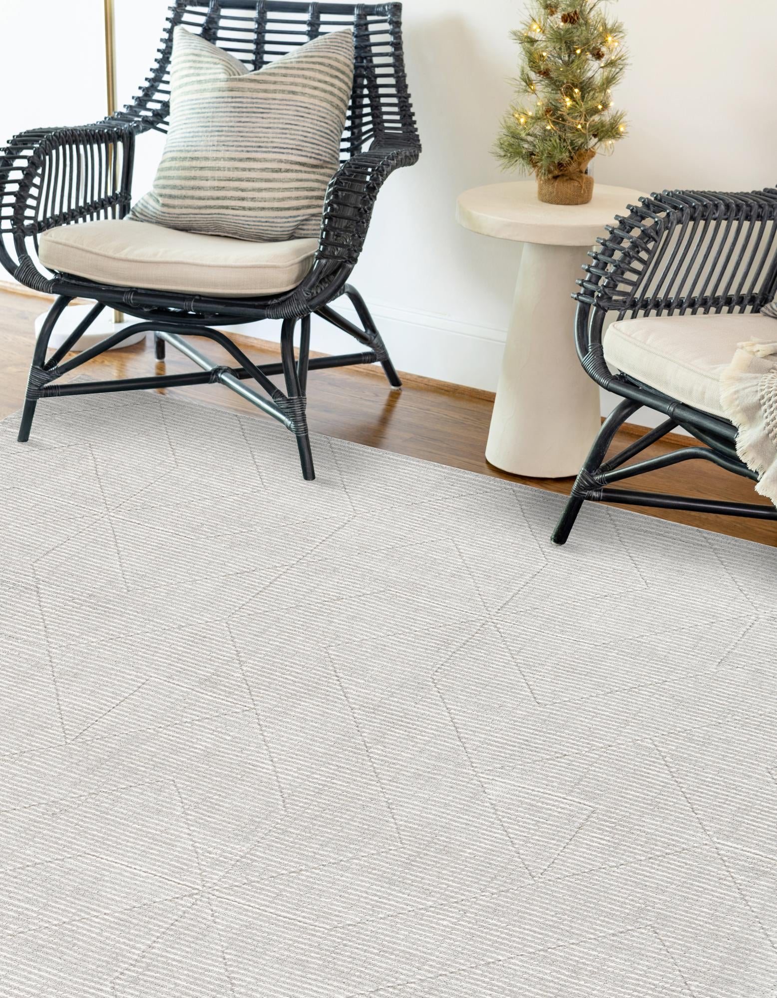 4' 1 x 6' 1 WoolCraft Geometric Rug