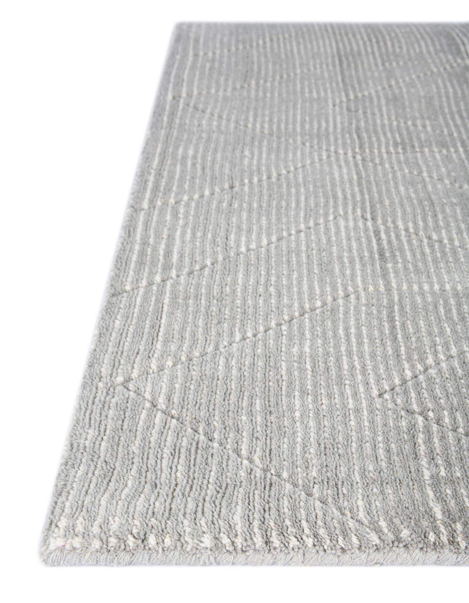 6' 1 x 9' WoolCraft Geometric Rug