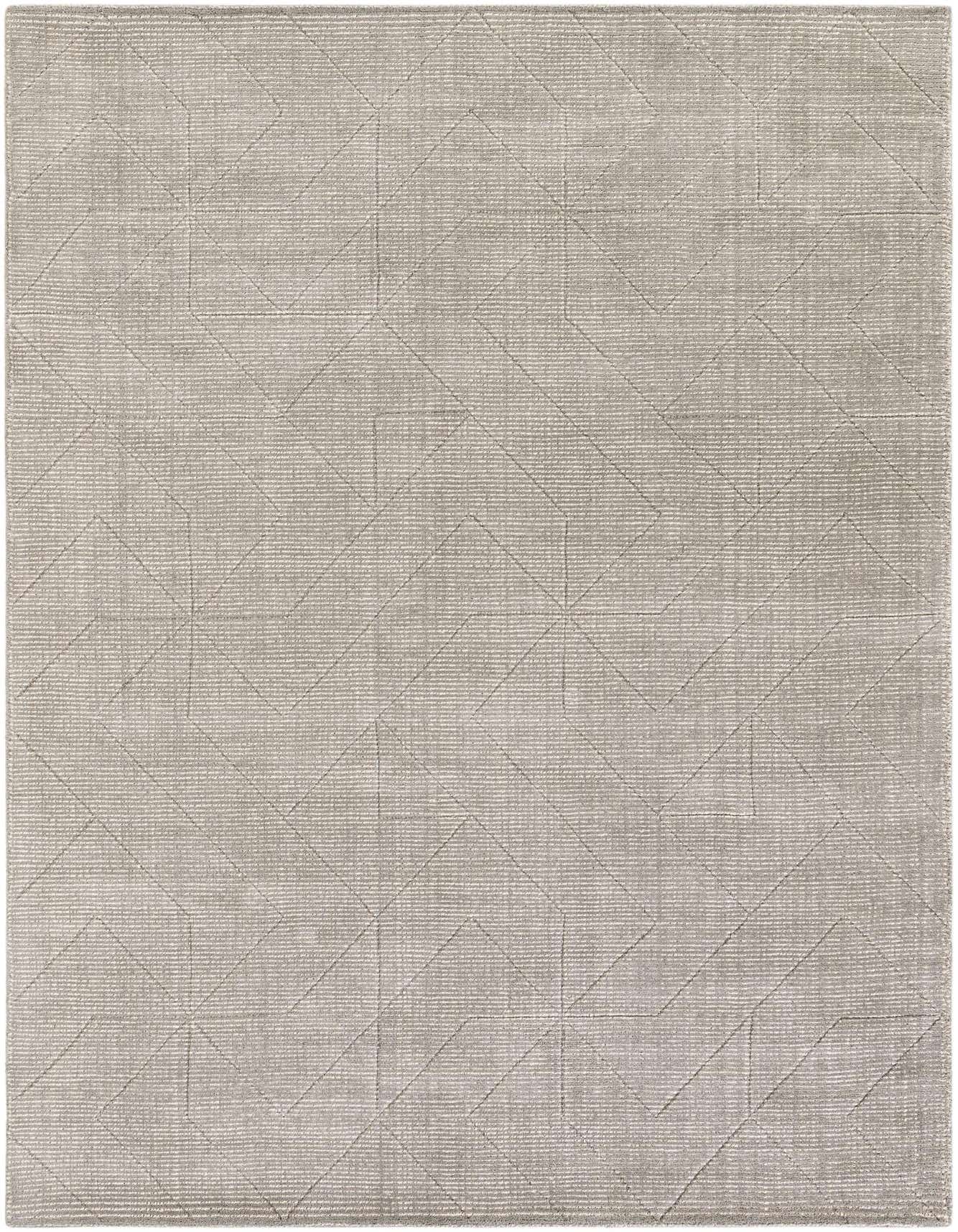 6' 1 x 9' WoolCraft Geometric Rug