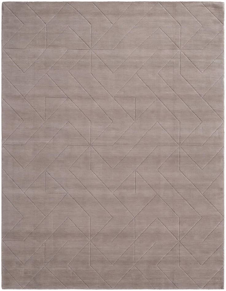 Detail image of 10' x 13' 1 WoolCraft Geometric Rug
