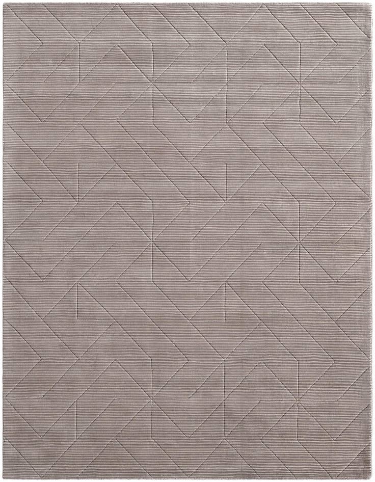 Detail image of 7' 10 x 11' WoolCraft Geometric Rug