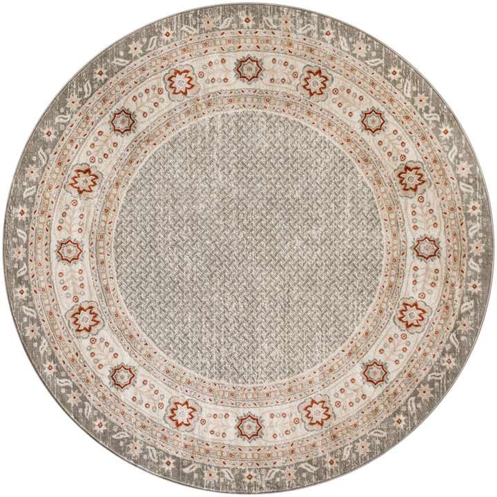 7' 10 x 7' 10 Charlotte Round Rug