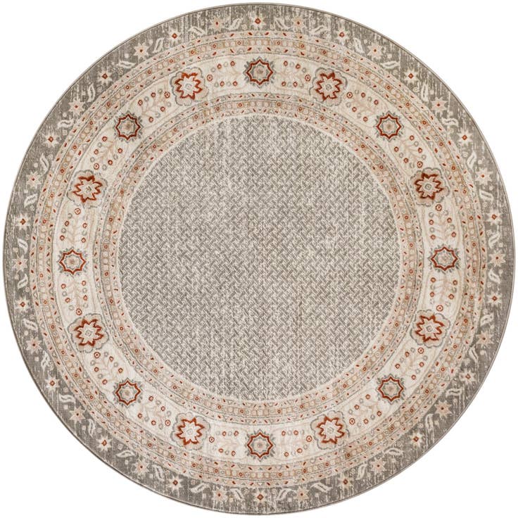 Detail image of 7' 10 x 7' 10 Charlotte Round Rug