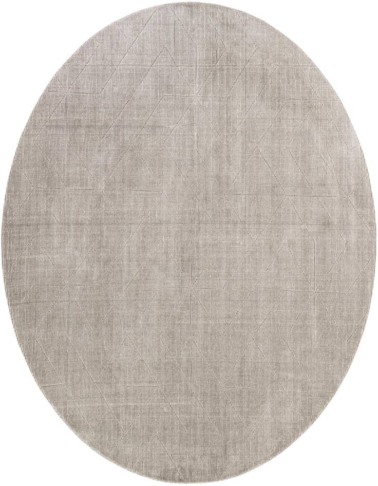 Detail image of 10' x 10' WoolCraft Geometric Round Rug