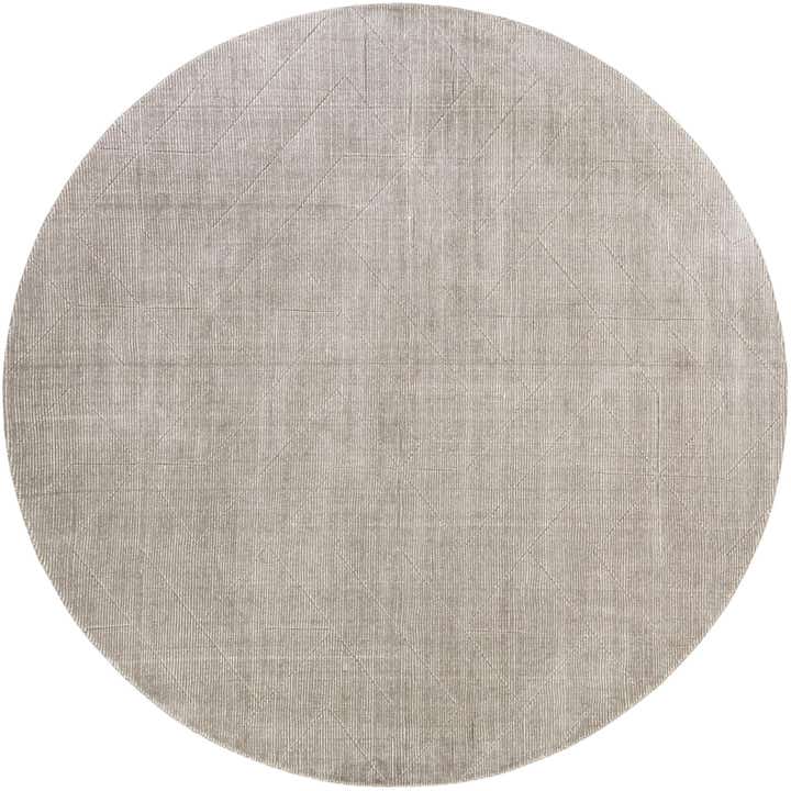 10' x 10' WoolCraft Geometric Round Rug
