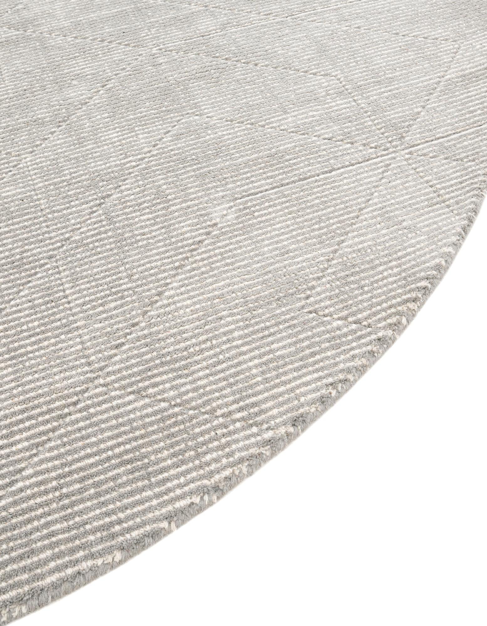12' x 12' WoolCraft Geometric Round Rug