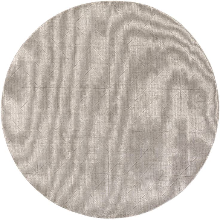 Detail image of 7' 10 x 7' 10 WoolCraft Geometric Round Rug