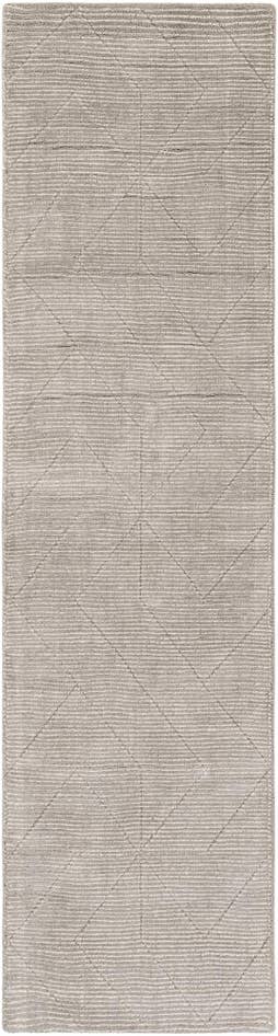 Detail image of 2' x 8' WoolCraft Geometric Runner Rug