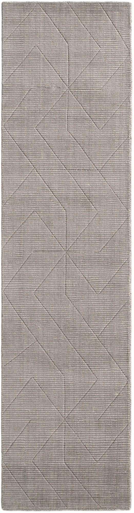 2' 7 x 10' WoolCraft Geometric Runner Rug