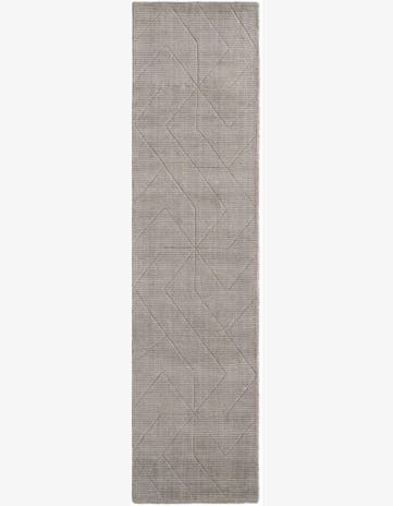 2' 7 x 10' WoolCraft Geometric Runner Rug
