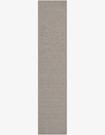 2' 7 x 12' WoolCraft Geometric Runner Rug