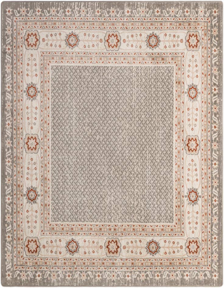 Detail image of 7' 10 x 7' 10 Charlotte Square Rug