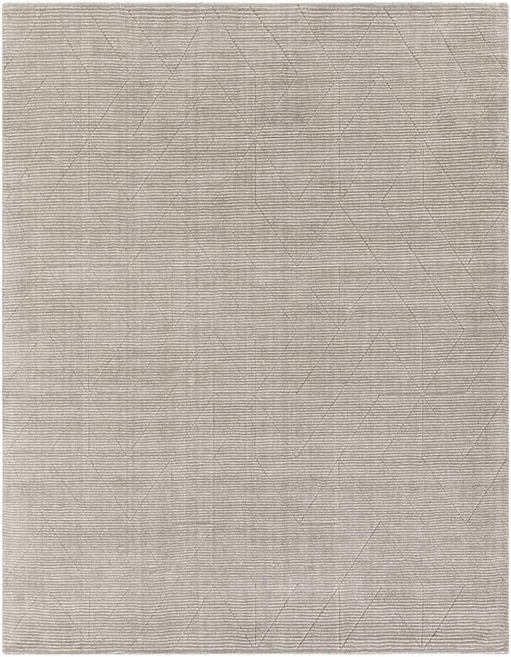 Detail image of 7' 10 x 7' 10 WoolCraft Geometric Square Rug