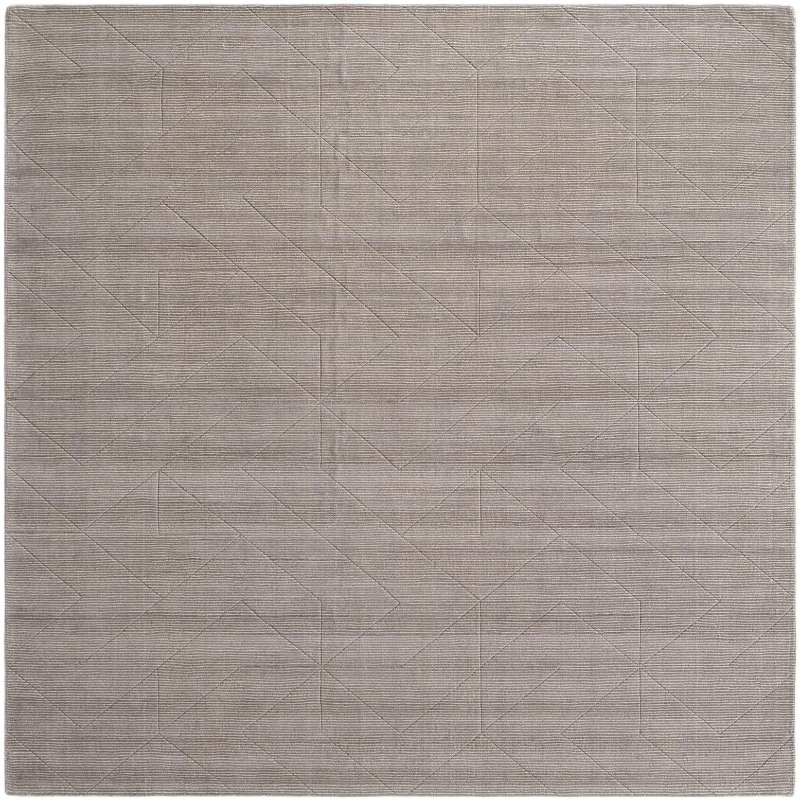 12' x 12' WoolCraft Geometric Square Rug