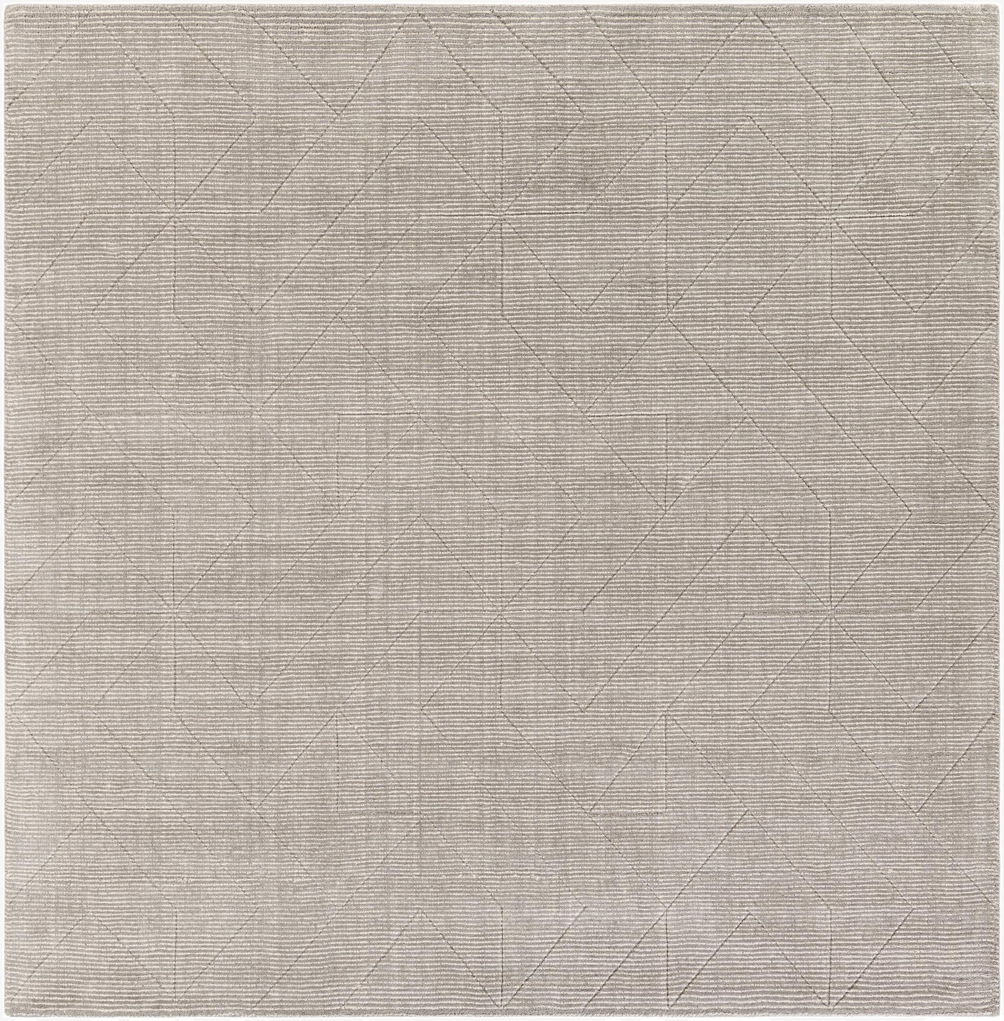 Primary image  7' 10 x 7' 10 WoolCraft Geometric Square Rug