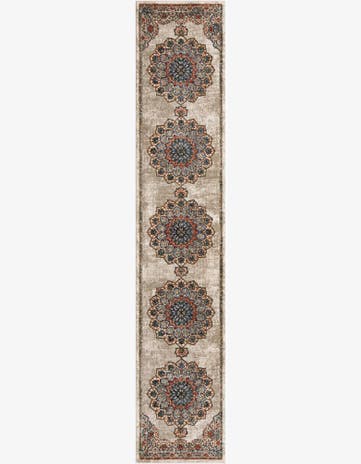 Stone Beige Isabella Runner Rug