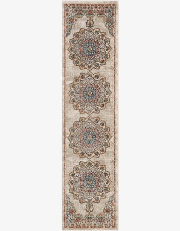 Stone Beige Isabella Runner Rug