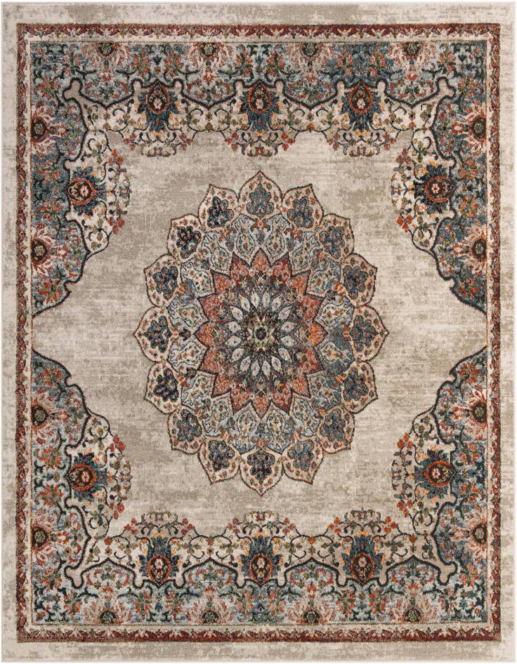 Detail image of 8' x 8' Isabella Square Rug