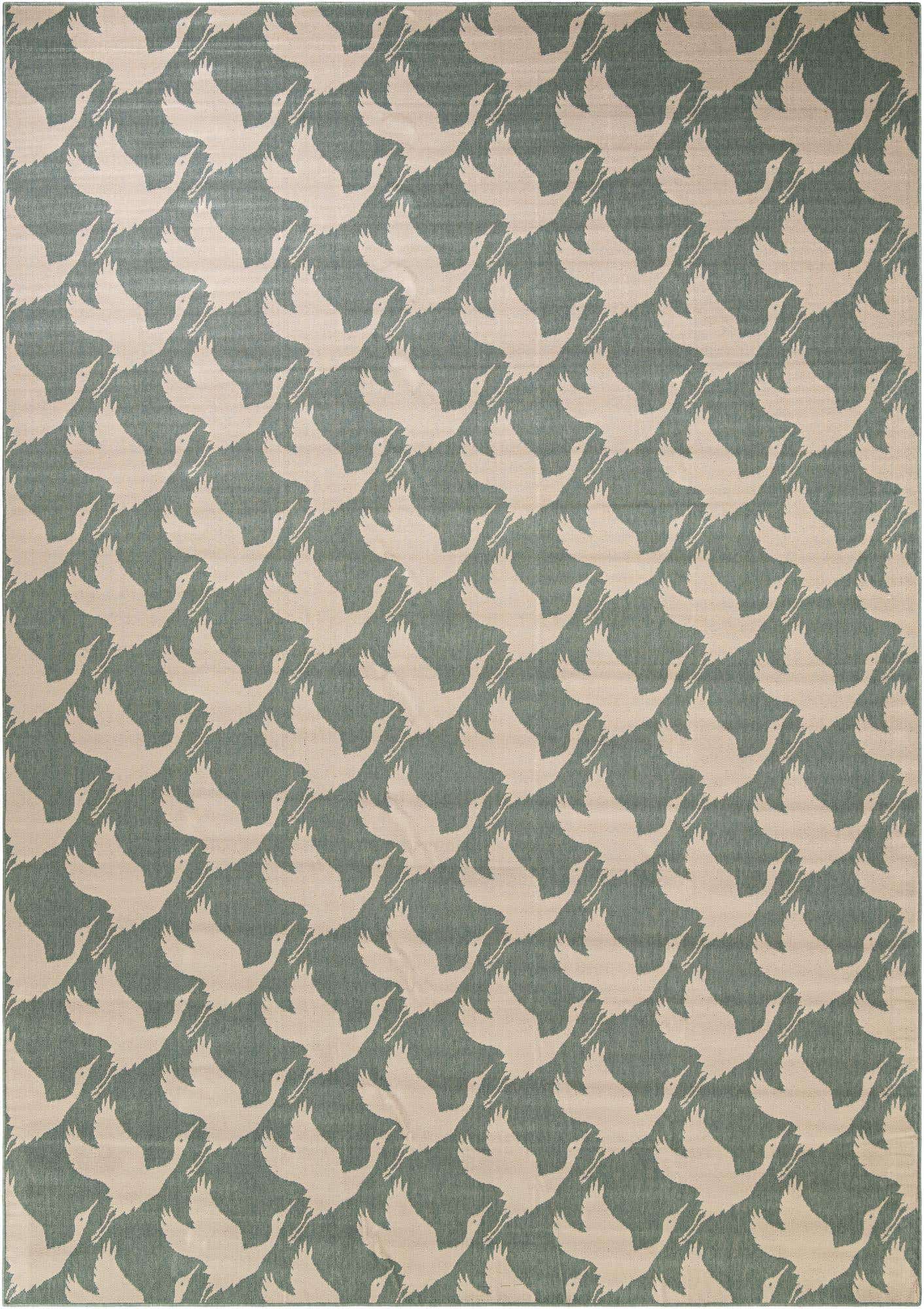 10' x 14' Easy-Clean Coastal Indoor / Outdoor Rug